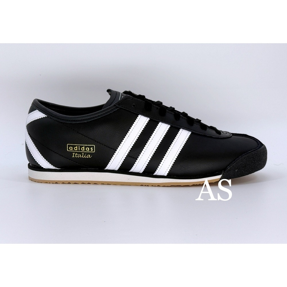 Adidas Originals Italia 70s Men's Size 13 Black White Gum Sneakers JS1324 New